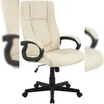 CLP B&uuml;rostuhl XL Sparta Stoff Stoff HBT: 106x66x70 cm creme