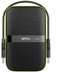 Silicon Power Armor A60 Externe Festplatte 5000 GB Schwarz, Gr&uuml;n
