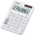 Casio Tischrechner MS-20UC-BU 12-stelliges Display Wei&szlig;