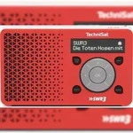 TechniSat DigitRadio 1 Pers&ouml;nlich Digital Rot, Wei&szlig;