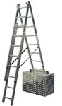 KRAUSE CORDA VielzweckLeiter Treppe 3x8 Spr.