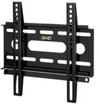 Hama "Next Light" LCD/PL/LED Wall Bracket, VESA 200x200, fixed, black Schwarz