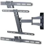 VCM WS 100 slim TV-Wandhalterung Schwarz.