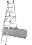 KRAUSE CORDA VielzweckLeiter Treppe 3x7 Spr.