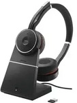 Jabra Evolve 75 MS, inkl. Ladestation - Kabellos, Bluetooth, Link 370, (7599-832-199)