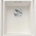 BLANCO GmbH + Co KG BLANCO SUBLINE 320-F Einbausp&uuml;le SILGRANIT wei&szlig; ab 40 cm