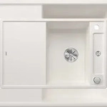 BLANCO GmbH + Co KG BLANCO AXIA III 45 S Einbausp&uuml;le SILGRANIT wei&szlig; ab 45 cm mit