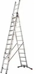HAILO 3x12 Sprossen ProfiLOT Aluminium-Kombileiter "ProfiLOT" 3 x 12 Sprossen