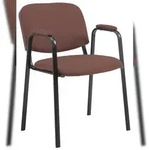 CLP Stapelstuhl Ken Pro Stoff Stoff HBT: 79x53x55 cm braun