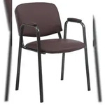 CLP Stapelstuhl Ken Pro Kunstleder Kunstleder HBT: 79x53x55 cm braun
