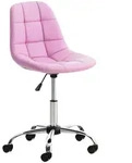 CLP B&uuml;rostuhl Emil Kunstleder pink