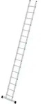 MUNK Anlegeleiter mit Traverse 16 Sprossen