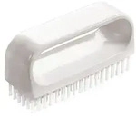 haug Nagelb&uuml;rste mit B&uuml;gel, Nylon wei&szlig;, 6,6 cm