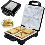 Syntrox Germany Sandwichmaker XLC mit Keramikplatten Thermostat und...