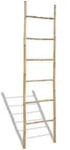 vidaXL Handtuchleiter Bambus mit 6 Sprossen