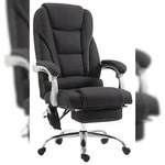 CLP B&uuml;rostuhl Pacific Stoff mit Massagefunktion schwarz