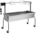 vidaXL Spanferkelgrill Metzgergrill mit elektrischem Antrieb