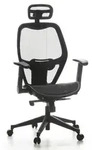 B&uuml;rostuhl / Chefsessel AIR-PORT Netzstoff schwarz hjh OFFICE