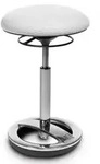 Topstar Wellnessstuhl / Hocker SITNESS HIGH BOB chrom / wei&szlig;