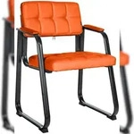 CLP Besucherstuhl Canada B Kunstleder orange