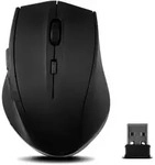 Speedlink CALADO Leise Maus - Kabellose USB, Gummi-Schwarz