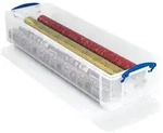 Really Useful Box Kunststoff Aufbewahrungsbox 22 L Transparent 82 x 25,5 x 15,5 cm
