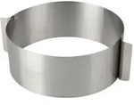 Dr. Oetker Edelstahl Tortenring Backring Backrahmen Backform Kuchenring