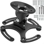 tectake Universal Beamer Deckenhalterung Aluminium 360&deg; Kugelgelenk 30kg...