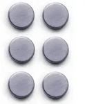 ZELLER Magnet-Set, 6-tlg. Edelstahl
