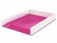 LEITZ WOW Briefkorb 5361 Duo Colour, pink