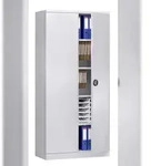 G-Office Aktenschrank, Stahl, 92 x 42 x 195 cm, vier Regalb&ouml;den,...