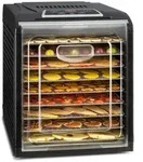 Klarstein Fruit Jerky Plus 9 D&ouml;rrautomat Timer 9 Ablagen 600-700 W 35-70 &deg;C Schwarz