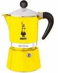 Bialetti Espressokocher Rainbow f&uuml;r 1 Tasse, Espresso, Espressokanne,