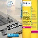 AVERY Zweckform Typenschildetiketten L6133-20 Selbsthaftend DIN A4 Silber 70 x 37 mm