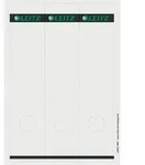 Leitz R&uuml;ckenschilder 16870085 haftend DIN A4 Grau 6,15 x 28,5 cm 25 Blatt &agrave; 3