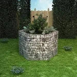 vidaXL Sechseckiges Gabionen-Hochbeet 160&times;140&times;100 cm