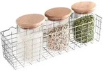 KOALA Mehrzweck-Korb von Metaltex. Polytherm&reg; Silberne Oberfl&auml;che