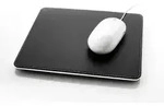 Sigel Mauspad Eyestyle schwarz/wei&szlig; Lederimitat 200 x 6 x 250mm