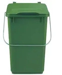 Abfallsammler H309xB205xT276mm 10l gr&uuml;n SULO
