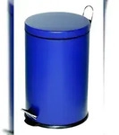 Alco Tretabfalleimer Stahl kunststoffbeschichtet 20l blau