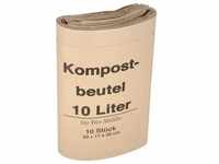 Soennecken Müllsack 20+16x36cm Papier braun 10 St./Pack.