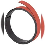 Franken M80101 Magnetband - 100 cm x 5 mm, rot