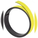Franken M80104 Magnetband - 100 cm x 5 mm, gelb