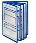 Durable Sichttafel Sherpa Panel A4 dunkelblau Packung mit 5 St&uuml;ck
