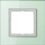 Jung Rahmen 1-fach mt ws LSP 981 GLAS LSP981GLAS