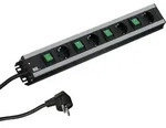 Bachmann Handwerkerleiste 4x Steckdose, 4x Schalter (300.049)