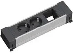 Bachmann Power Frame Steckdoseneinheit 3-fach 2x Steckdose 1x Custom Module (916.000)