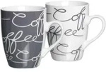 Ritzenhoff & Breker CORNELLO Kaffeebecher 250 ml grau 2er Set