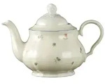 Esmeyer 1 x Seltmann Teekanne 6 Personen, Form: Marieluise, Glasur: elfenbein,
