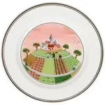 Villeroy & Boch Design Naif Brotteller / Dessertteller D&ouml;rfchen 17cm